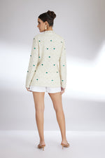 SEA BEAD EMERALD PEARL JACKET