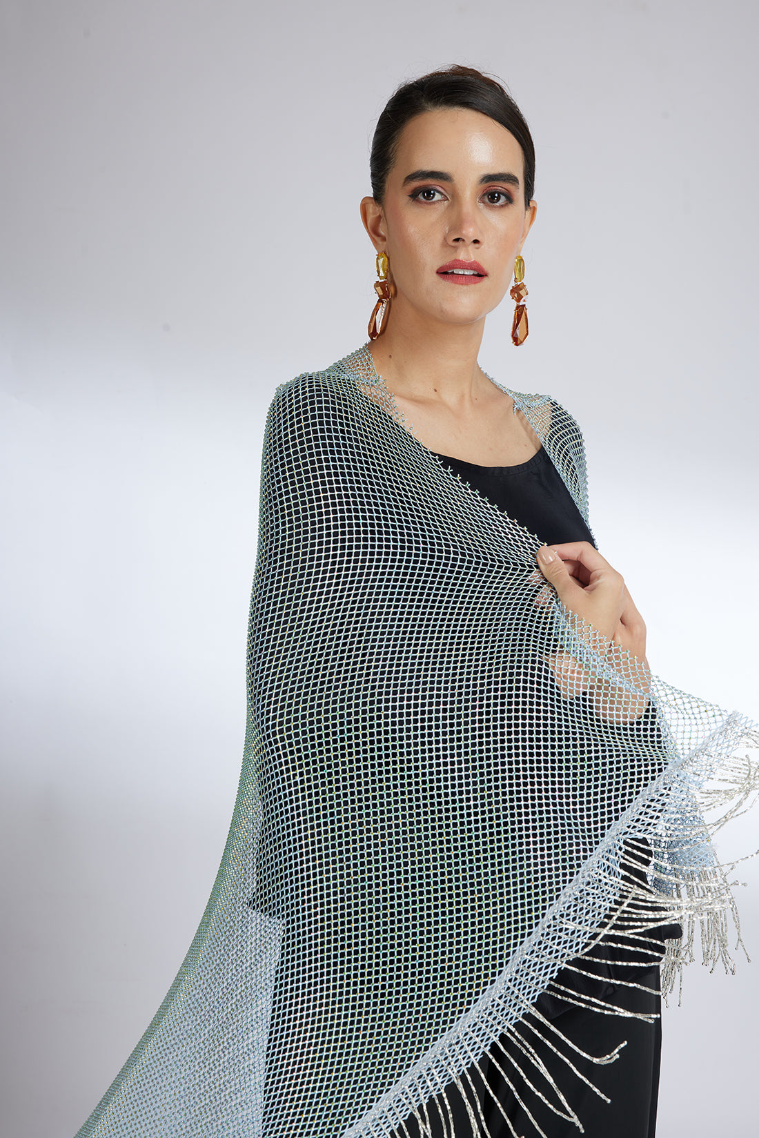 NOIR ELEGANCE FLORAL STYLE PAIR