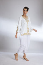 IVORY AALEKHAN DHOTI SET