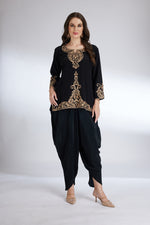 NOIR AALEKHAN DHOTI SET
