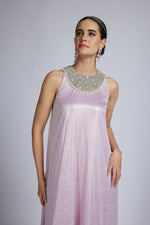 SOFT LILAC INCUT GOWN
