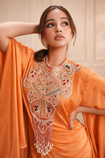 Saffron Mirage Drape