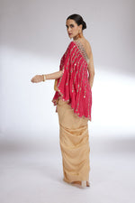 FUCHSIA MIRROR SKIRT SET