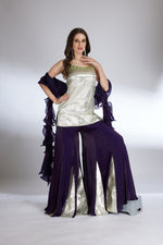 PURPLE METALLC MAGIC SHARARA
