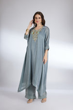 ASH GREY KAFTAN