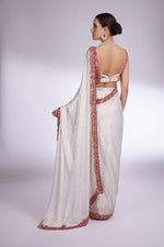 IVORY ROSE SERENADE SAREE