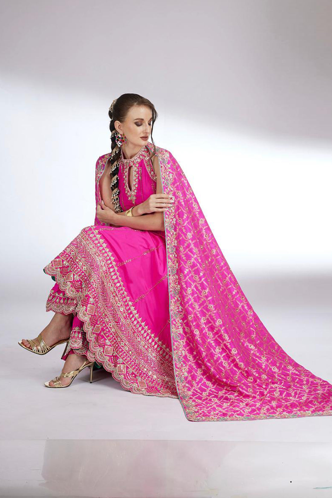 RANGREZ BRIDAL ANARKALI SET