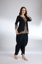 NOIR AALEKHAN DHOTI SET