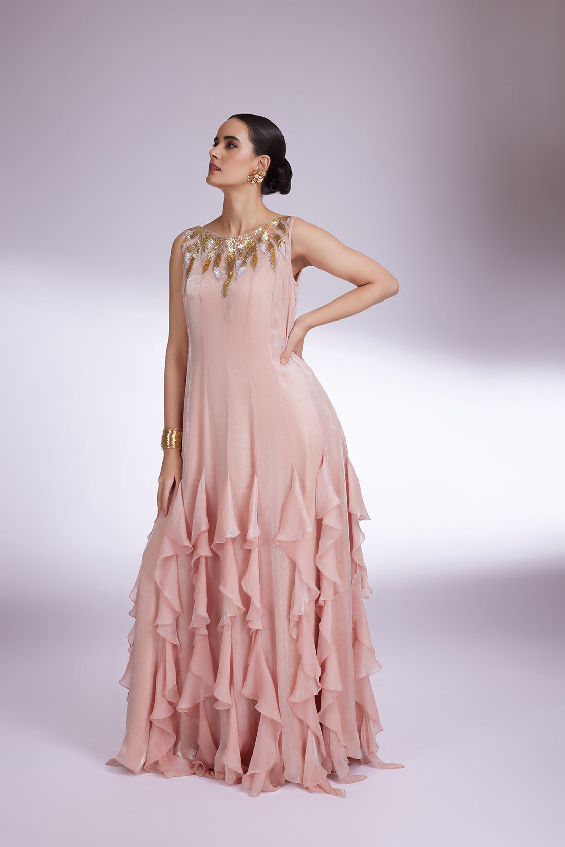 BLUSH FLAME GOWN