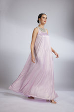 SOFT LILAC INCUT GOWN