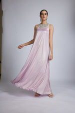 SOFT LILAC INCUT GOWN
