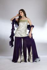 PURPLE METALLC MAGIC SHARARA