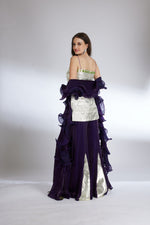 PURPLE METALLC MAGIC SHARARA